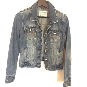 Aerpostale distressed jean jacket
